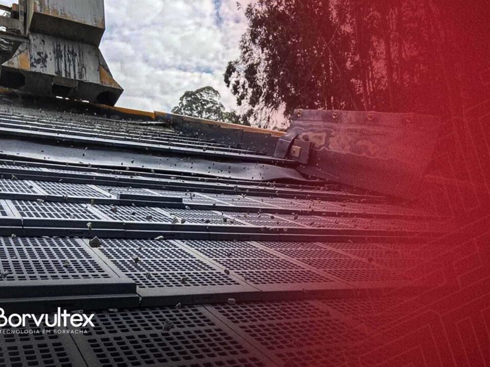 A tecnologia da borracha na mineração